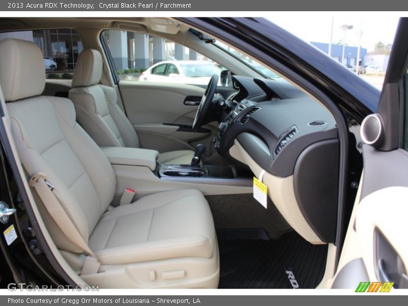 Crystal Black Pearl / Parchment 2013 Acura RDX Technology