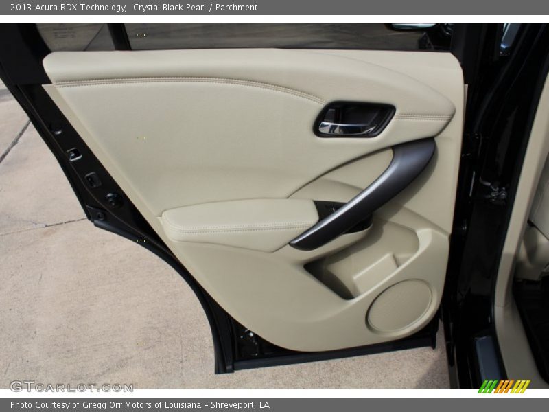Crystal Black Pearl / Parchment 2013 Acura RDX Technology