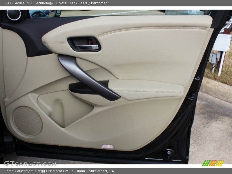 Crystal Black Pearl / Parchment 2013 Acura RDX Technology