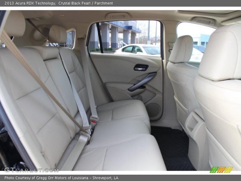 Crystal Black Pearl / Parchment 2013 Acura RDX Technology
