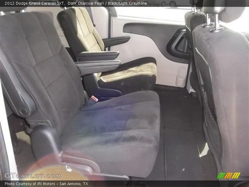 Dark Charcoal Pearl / Black/Light Graystone 2012 Dodge Grand Caravan SXT