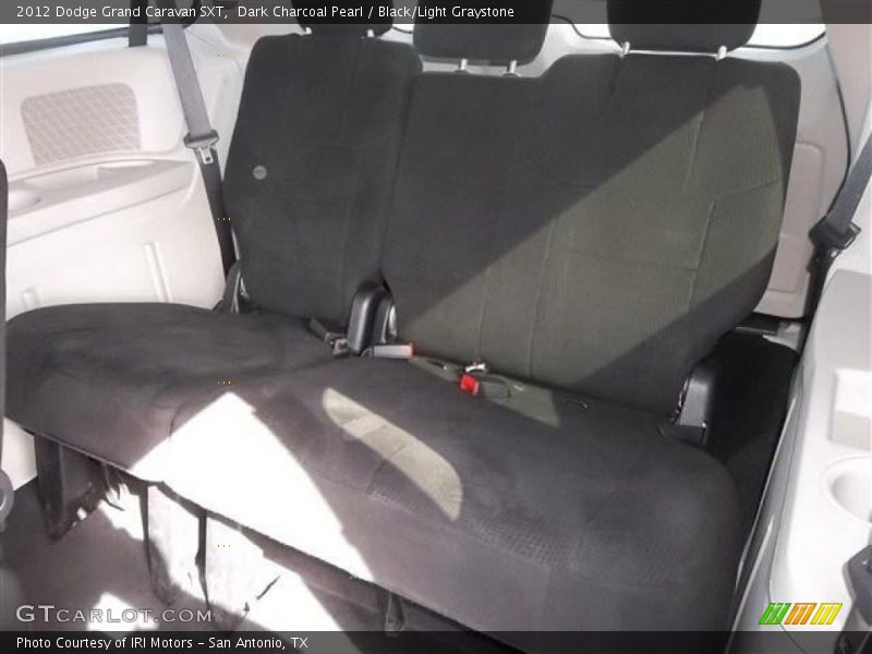 Dark Charcoal Pearl / Black/Light Graystone 2012 Dodge Grand Caravan SXT