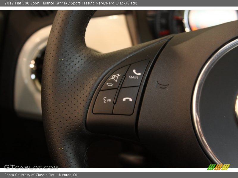 Controls of 2012 500 Sport