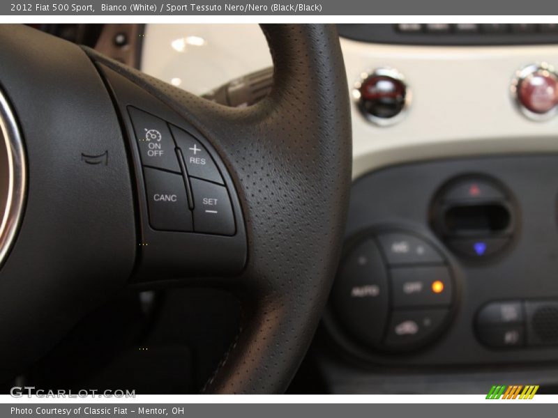 Controls of 2012 500 Sport