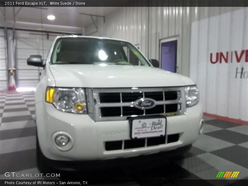 White Suede / Stone 2011 Ford Escape XLT