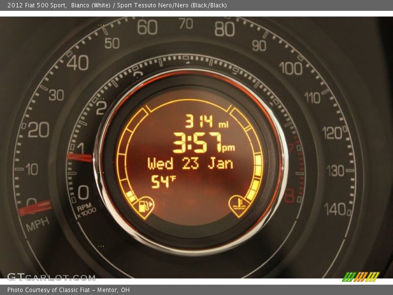  2012 500 Sport Sport Gauges