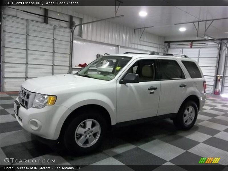 White Suede / Stone 2011 Ford Escape XLT