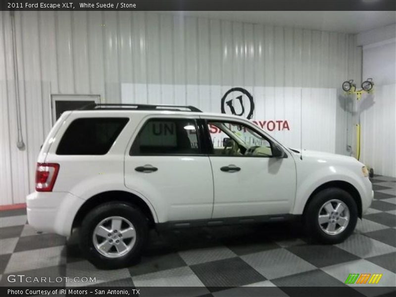 White Suede / Stone 2011 Ford Escape XLT