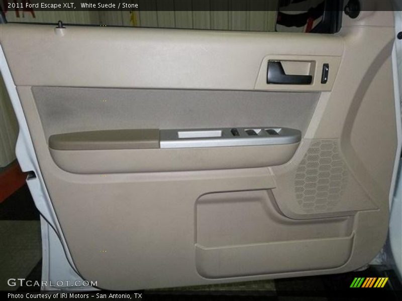 White Suede / Stone 2011 Ford Escape XLT