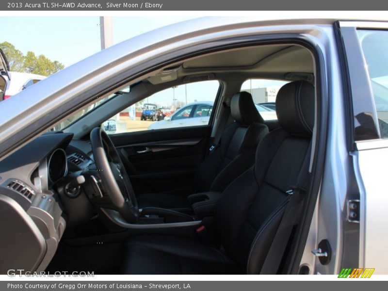 Silver Moon / Ebony 2013 Acura TL SH-AWD Advance
