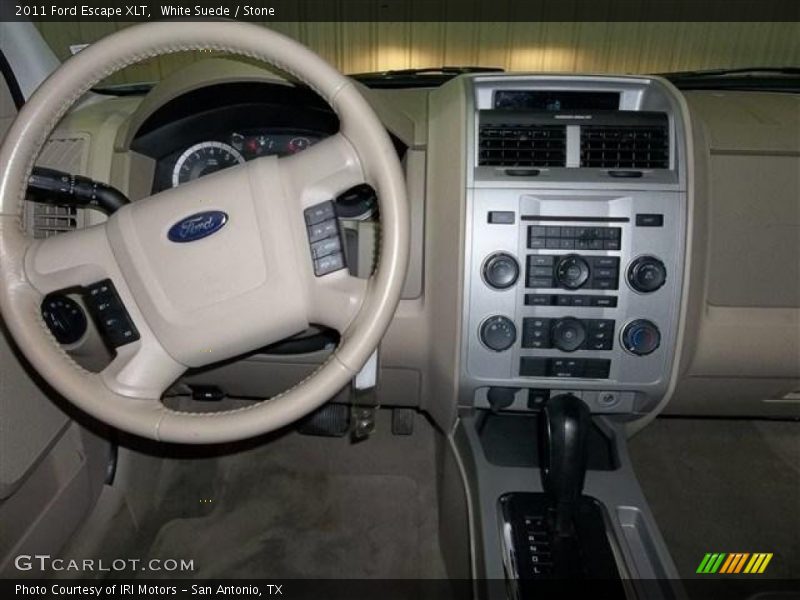 White Suede / Stone 2011 Ford Escape XLT