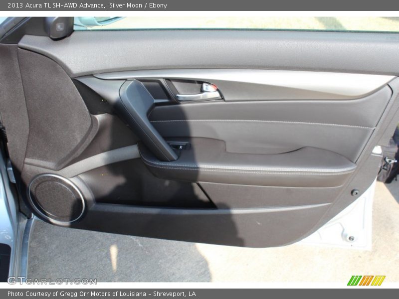 Silver Moon / Ebony 2013 Acura TL SH-AWD Advance