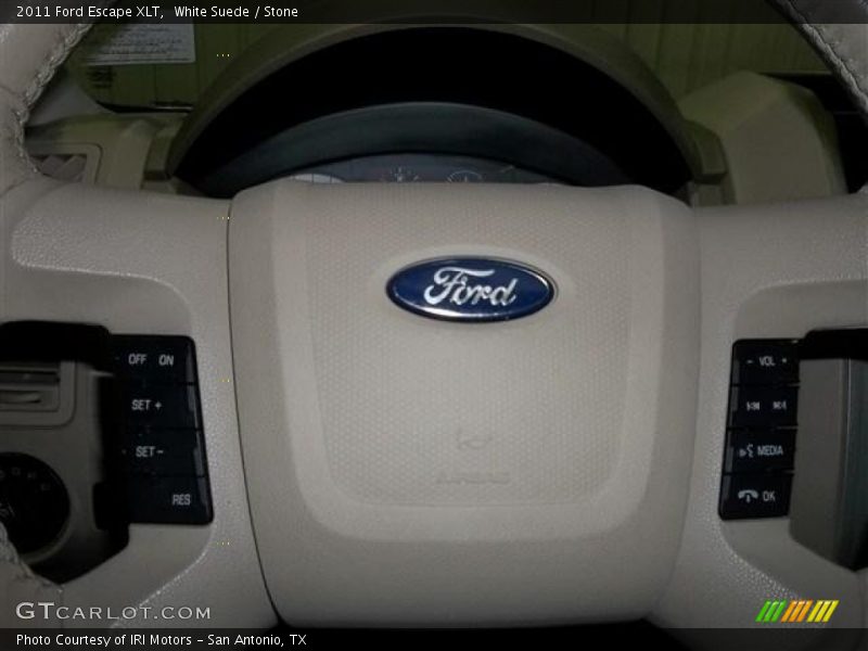 White Suede / Stone 2011 Ford Escape XLT