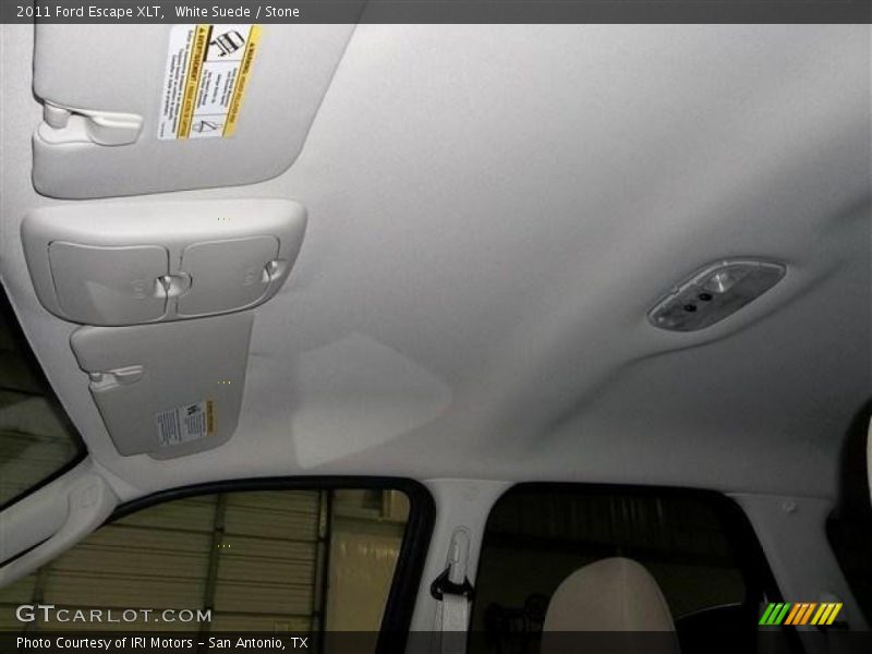 White Suede / Stone 2011 Ford Escape XLT