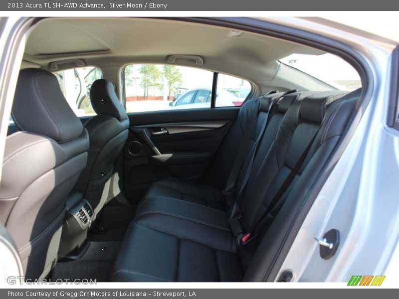 Silver Moon / Ebony 2013 Acura TL SH-AWD Advance