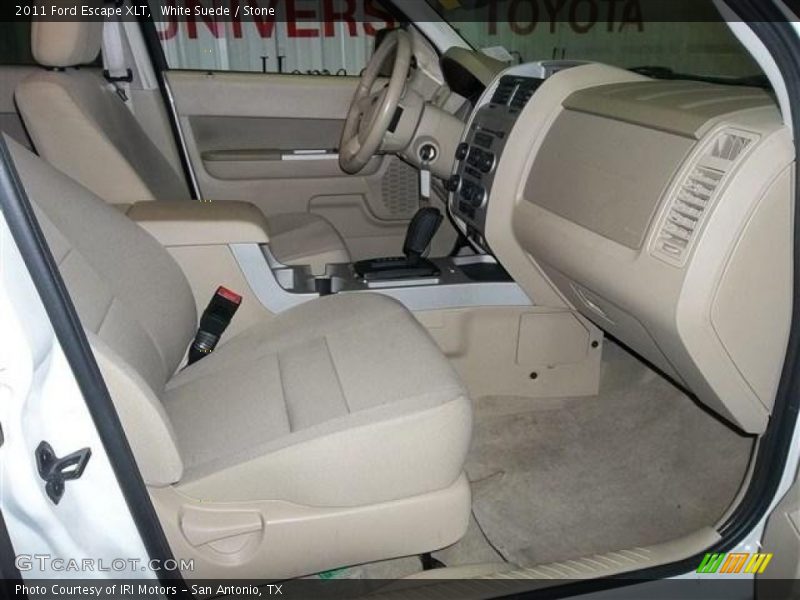 White Suede / Stone 2011 Ford Escape XLT