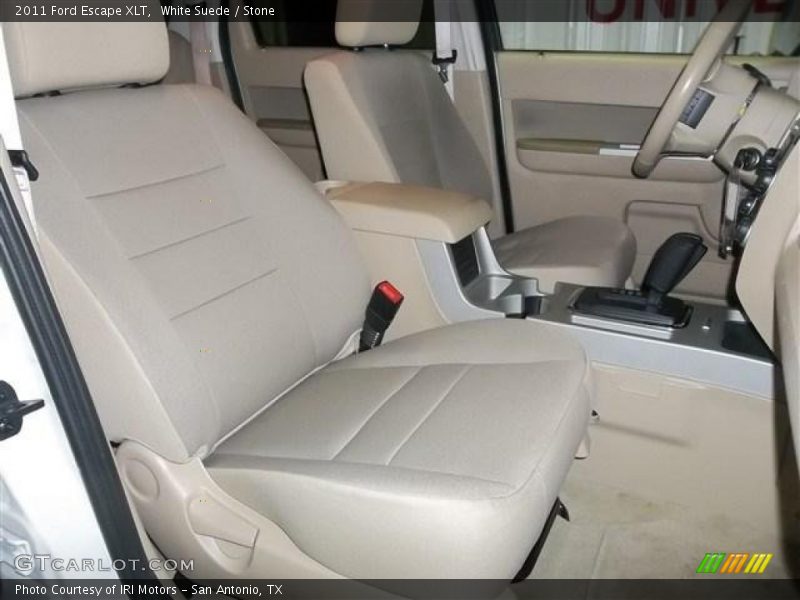 White Suede / Stone 2011 Ford Escape XLT