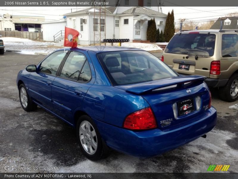Sapphire Blue Metallic / Charcoal 2006 Nissan Sentra 1.8 S