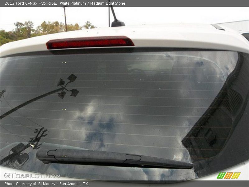 White Platinum / Medium Light Stone 2013 Ford C-Max Hybrid SE