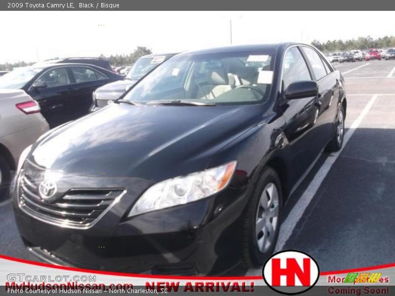 Black / Bisque 2009 Toyota Camry LE