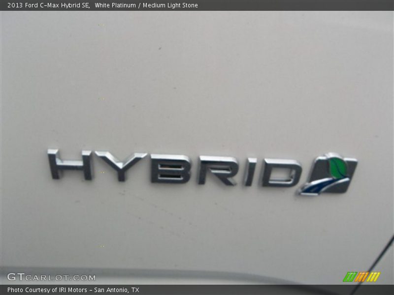 White Platinum / Medium Light Stone 2013 Ford C-Max Hybrid SE