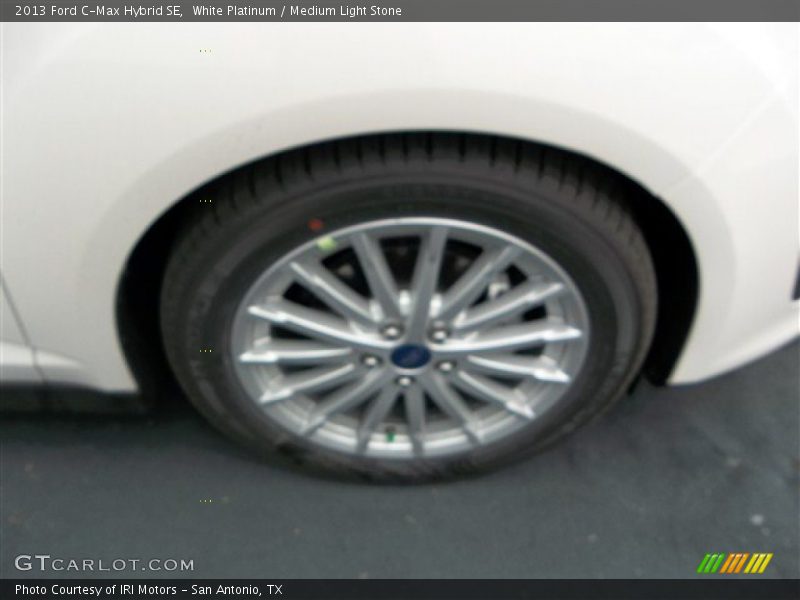 White Platinum / Medium Light Stone 2013 Ford C-Max Hybrid SE