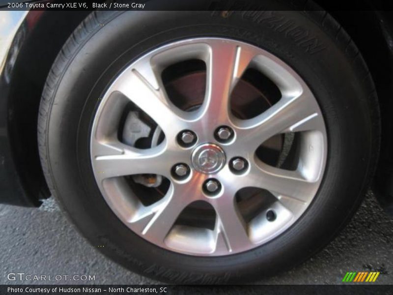 Black / Stone Gray 2006 Toyota Camry XLE V6
