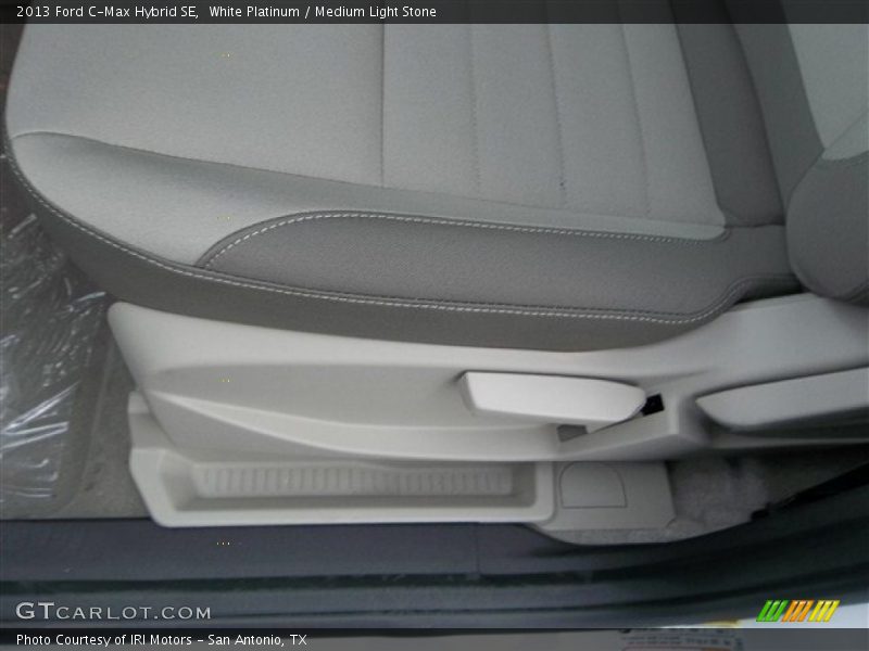 White Platinum / Medium Light Stone 2013 Ford C-Max Hybrid SE