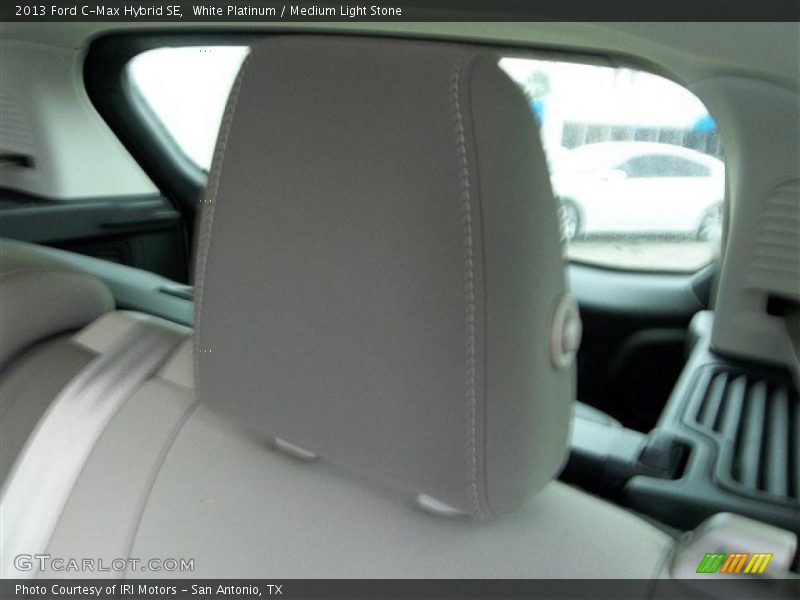 White Platinum / Medium Light Stone 2013 Ford C-Max Hybrid SE
