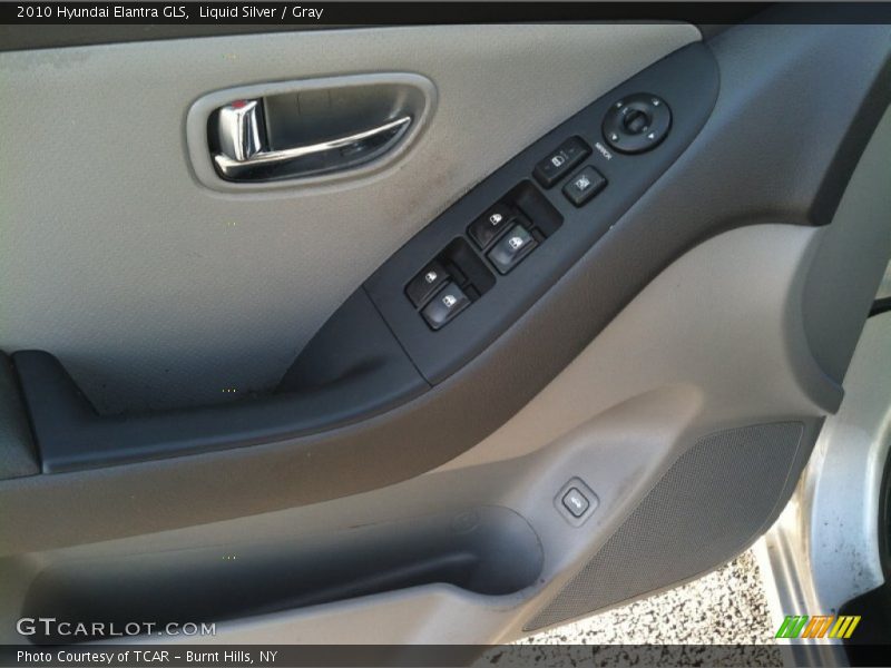 Liquid Silver / Gray 2010 Hyundai Elantra GLS