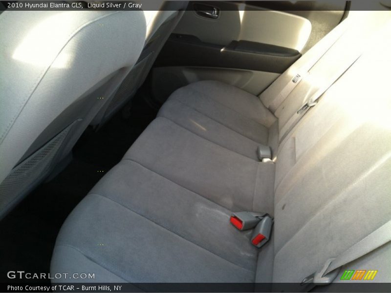Liquid Silver / Gray 2010 Hyundai Elantra GLS
