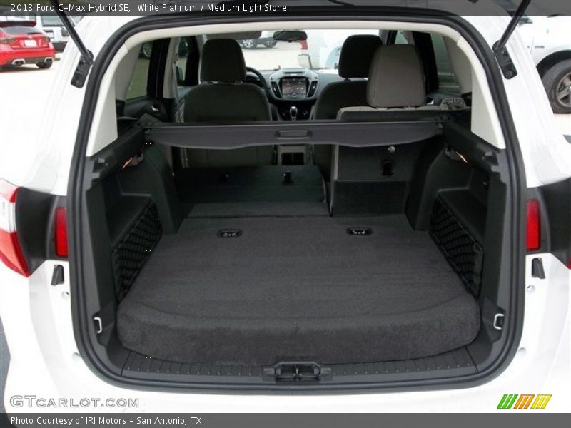 White Platinum / Medium Light Stone 2013 Ford C-Max Hybrid SE