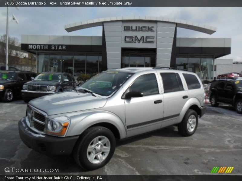 Bright Silver Metallic / Medium Slate Gray 2005 Dodge Durango ST 4x4