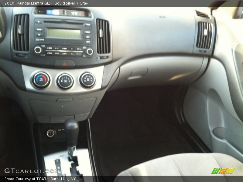 Liquid Silver / Gray 2010 Hyundai Elantra GLS