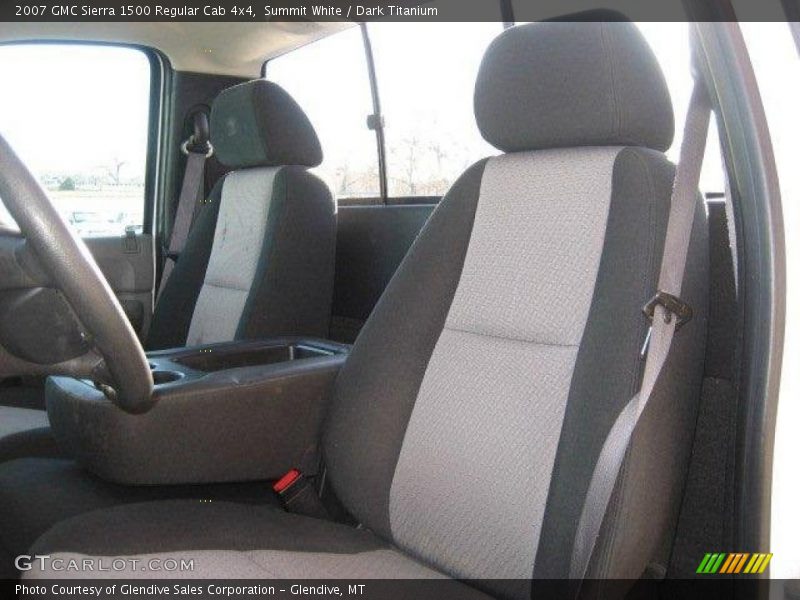 Front Seat of 2007 Sierra 1500 Regular Cab 4x4