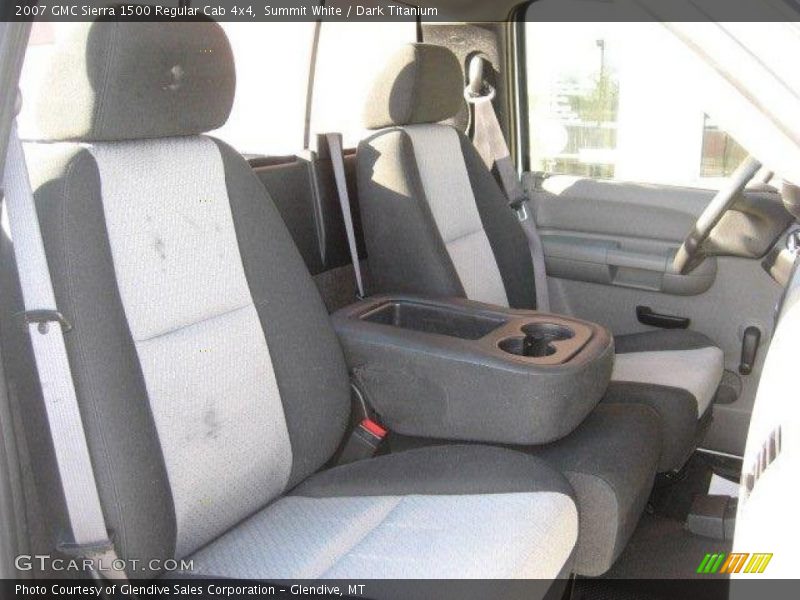 Front Seat of 2007 Sierra 1500 Regular Cab 4x4
