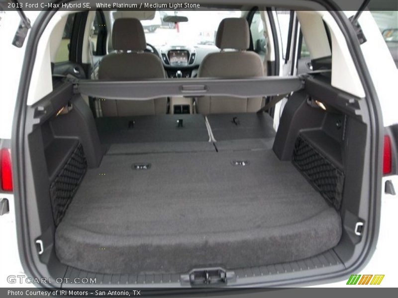 White Platinum / Medium Light Stone 2013 Ford C-Max Hybrid SE