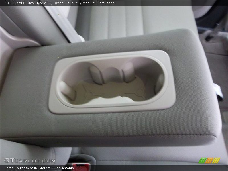 White Platinum / Medium Light Stone 2013 Ford C-Max Hybrid SE