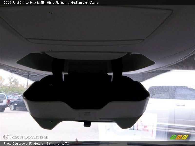 White Platinum / Medium Light Stone 2013 Ford C-Max Hybrid SE