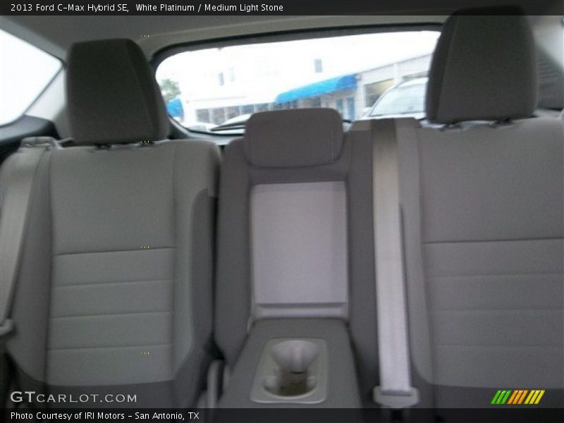 White Platinum / Medium Light Stone 2013 Ford C-Max Hybrid SE