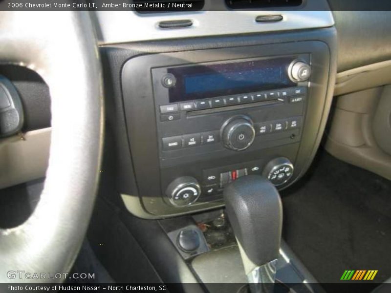 Amber Bronze Metallic / Neutral 2006 Chevrolet Monte Carlo LT