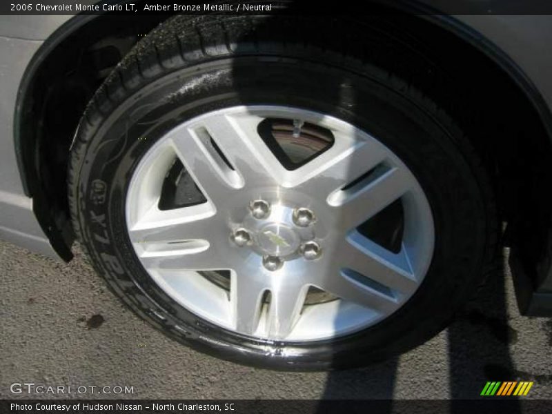 Amber Bronze Metallic / Neutral 2006 Chevrolet Monte Carlo LT