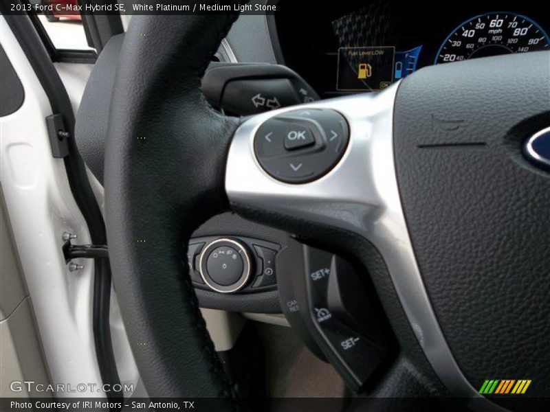 White Platinum / Medium Light Stone 2013 Ford C-Max Hybrid SE