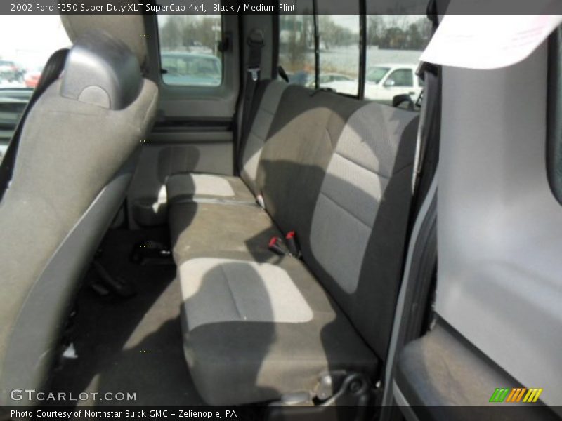 Black / Medium Flint 2002 Ford F250 Super Duty XLT SuperCab 4x4
