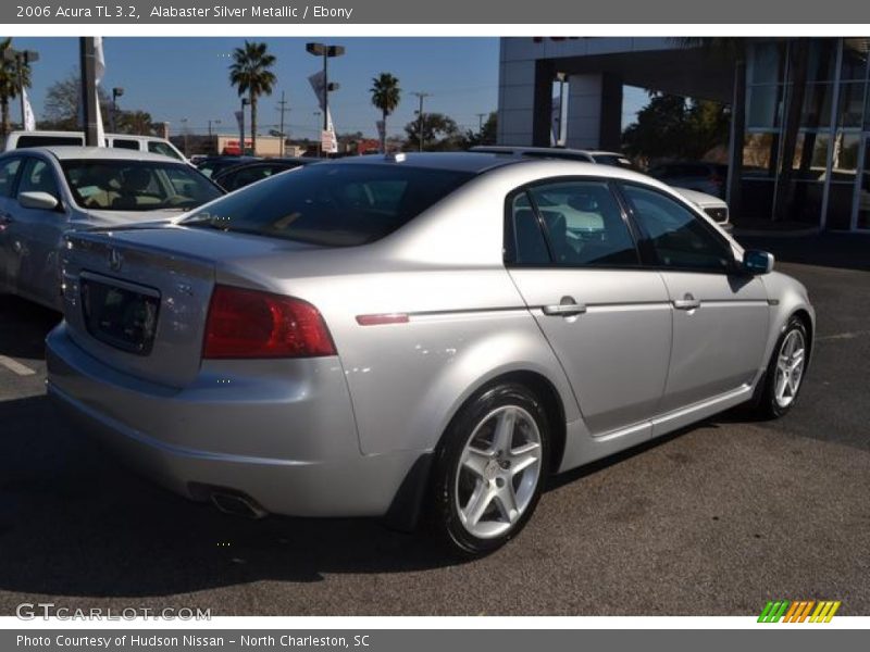 Alabaster Silver Metallic / Ebony 2006 Acura TL 3.2