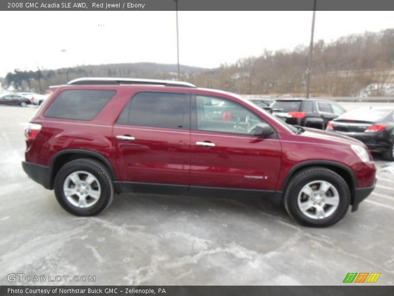 Red Jewel / Ebony 2008 GMC Acadia SLE AWD