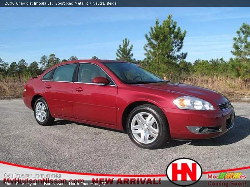 Sport Red Metallic / Neutral Beige 2006 Chevrolet Impala LT