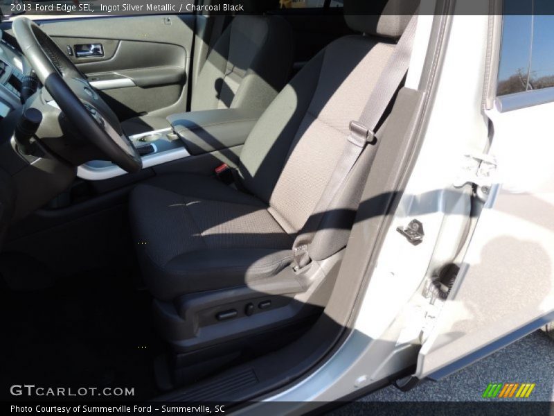 Ingot Silver Metallic / Charcoal Black 2013 Ford Edge SEL