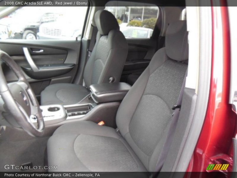 Front Seat of 2008 Acadia SLE AWD