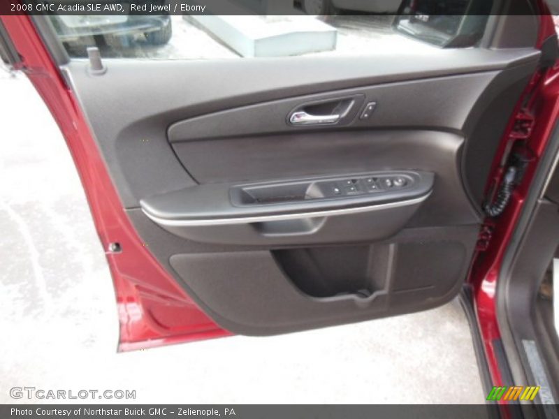 Red Jewel / Ebony 2008 GMC Acadia SLE AWD